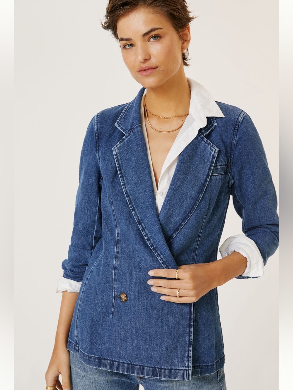 ✨ Boyish The Julian Blazer in Dark Denim ✨